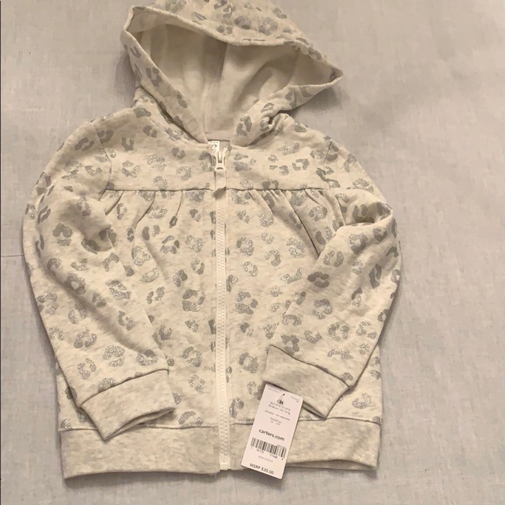 Carters zip up jacket